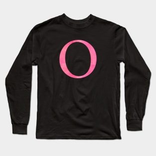 Pink O Long Sleeve T-Shirt